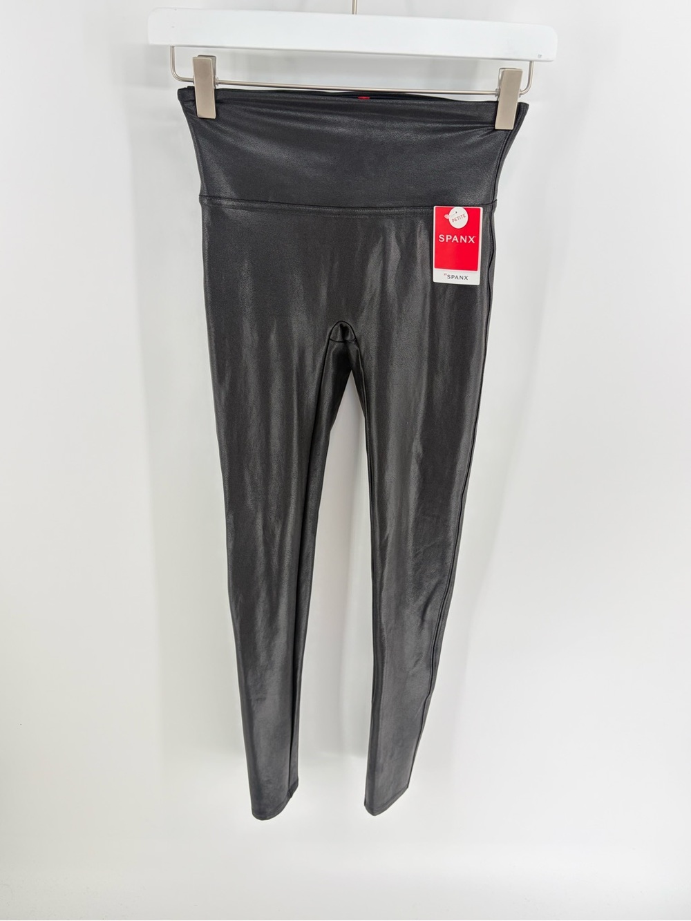 SPANX Faux Leather Leggings‎ - NWT - Small Petite
